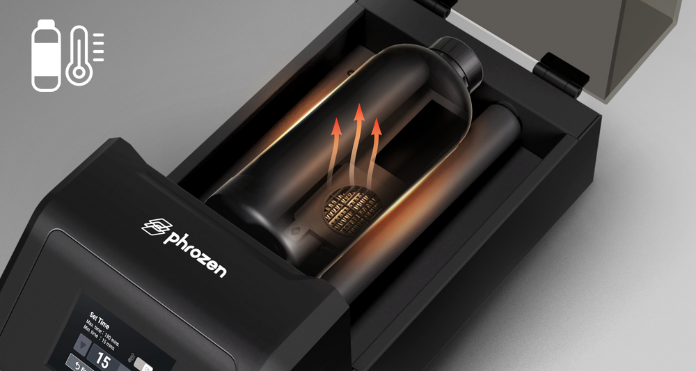 Mix. Heat Phrozen Heat & Mix | Hands-Free Resin Mixing Station